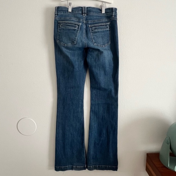 White House Black Market size 2R  Flare Denim Jeans - Picture 7 of 9